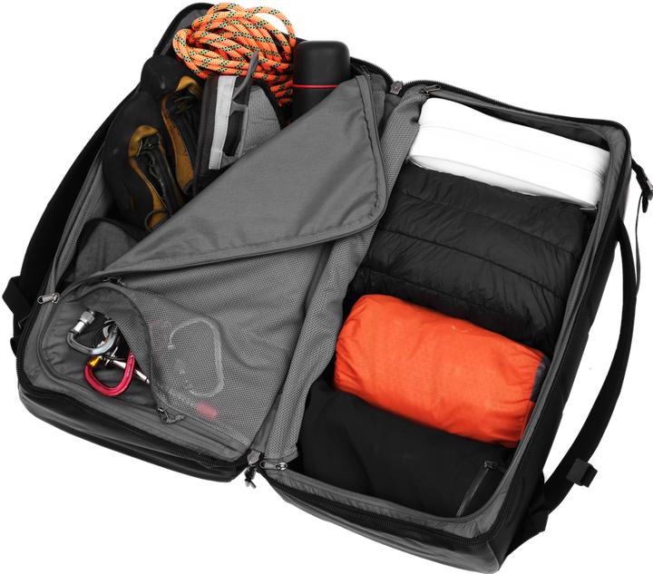 Produktbild D_b_ The Hytta 90L Split duffel Black Out (90 l)