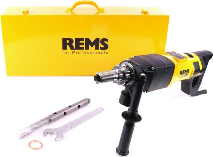 Image du produit Rems Picus DP Carotteuse diamanté Basic Pack (180016 R220) + Set d'accessoires - 5 pièces + Valise d (Fonctionnement sur secteur)