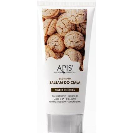Apis Natural Cosmetics, Bodylotion, Apis Body Balm Body Lotion Sweet Cookies 200Ml (Körperlotion, 200 ml)