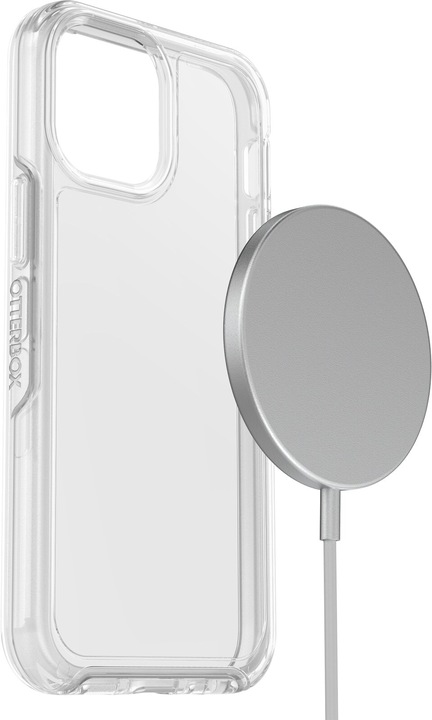 Produktbild OtterBox Symmetry Clear + Alpha Glass antimikrobiell (Apple iPhone 13 Pro Max)