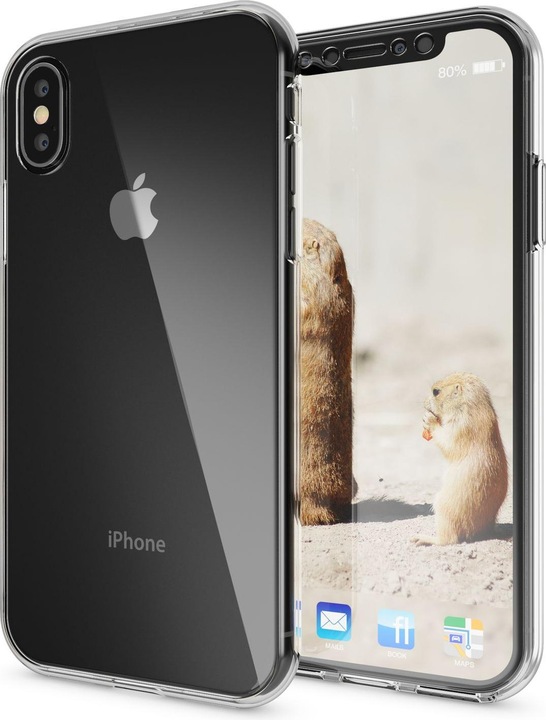 Produktbild Nalia 360 Grad Handyhülle (Apple iPhone XS, Apple iPhone X)