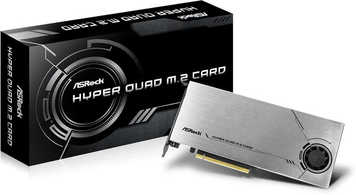 AsRock Hyper Quad M.2 Kaart