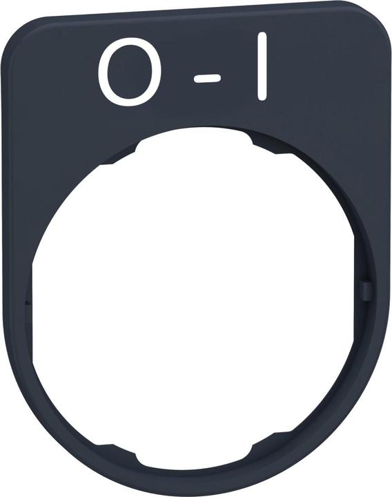 Actual product image Schneider Electric Label holder 40x50mm, with lettering ZBYFP2178