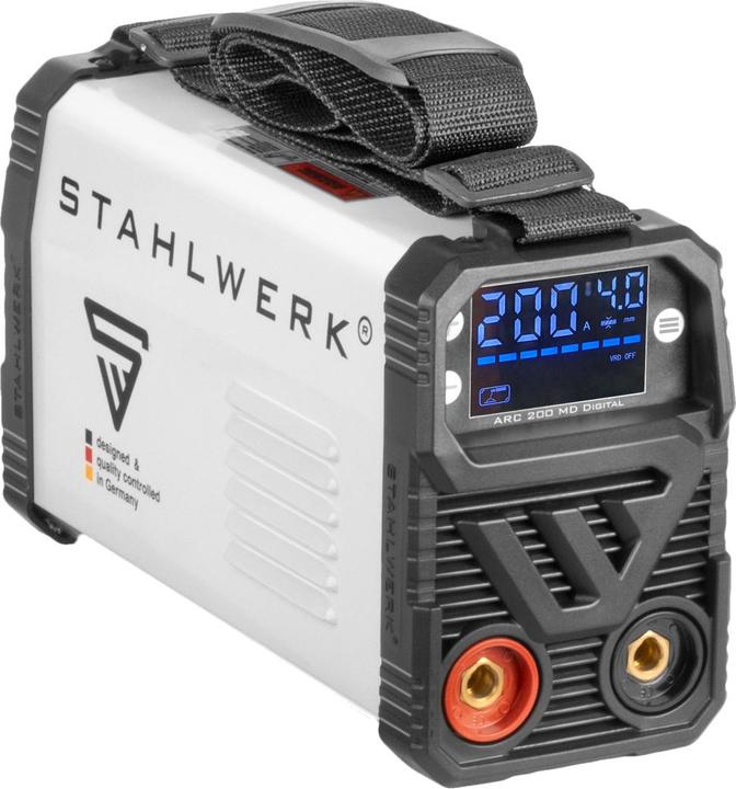 Actual product image Stahlwerk Welding machine ARC 200 MD Digital fully equipped - Inverter 200 Ampere