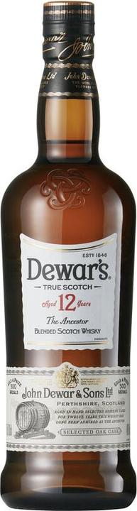 Produktbild Dewar's 12 Years (Scotch Whisky, Blended Whisky, 1 x 70 cl)