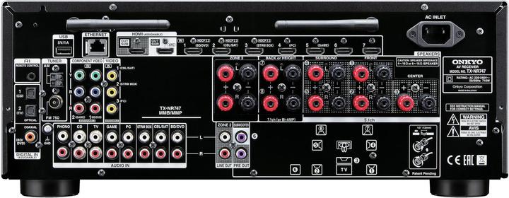 Actual product image Onkyo Tx-Nr747 (7.2 channels, AM, FM)