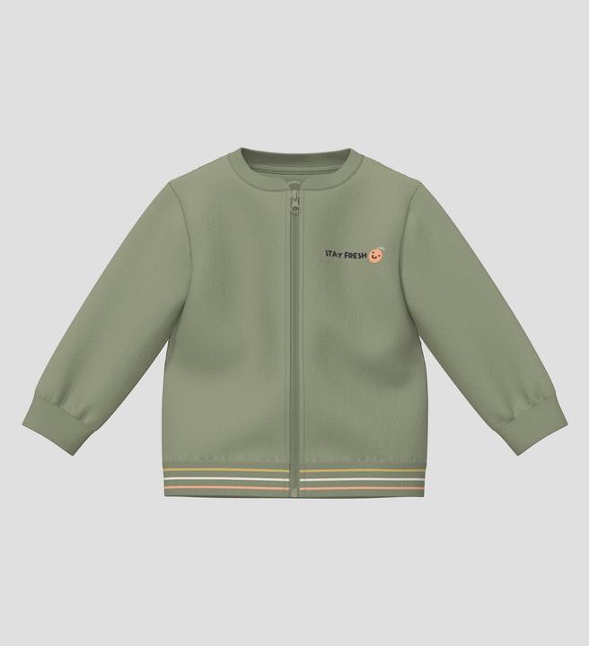 Produktbild s.Oliver Sweatshirt-Jacke mit Bomberkragen (80)