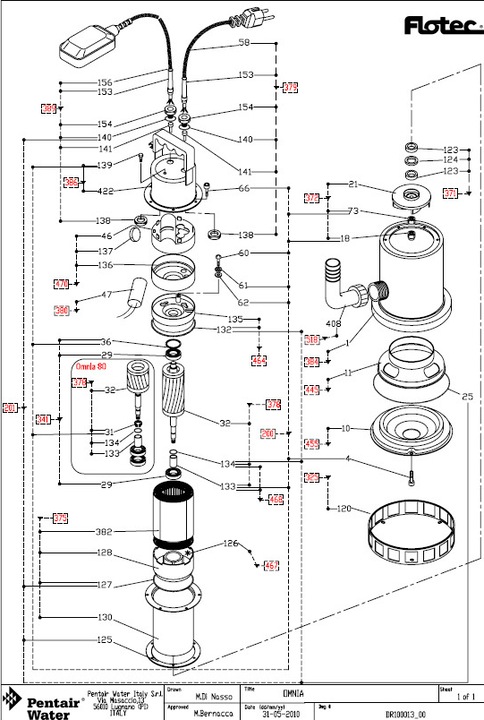 Produktbild Flotec Schmutzwasser-Tauchpumpe OMNIA 200/8 (Schmutzwasserpumpe)