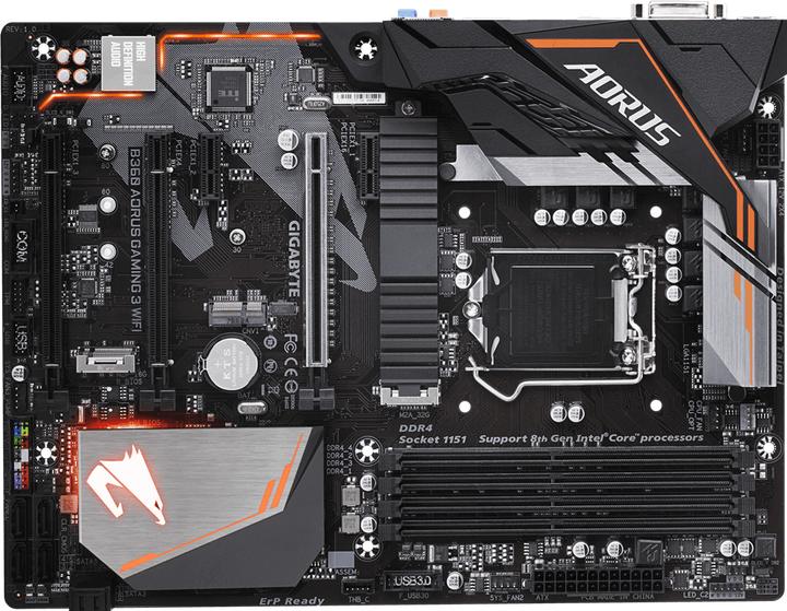 Produktbild Gigabyte B360 AorusGaming 3 Wifi (LGA 1151, Intel B360, ATX)