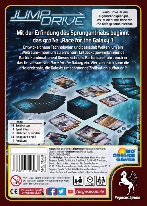 Actual product image Pegasus Jump Drive (German)