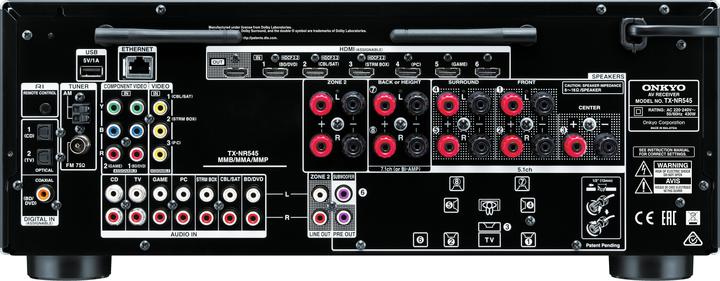 Produktbild Onkyo Tx-Nr545 (7.2 Kanal, AM, FM)