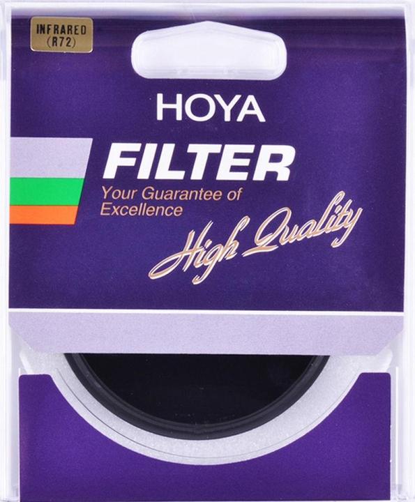 Actual product image Hoya R72 Infrarot Filter (72 mm, Infrared-passing filter, 72 mm)