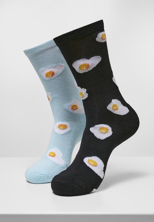 Actual product image Mister Tee Fried Egg Socks 2-Pack (35 - 38)
