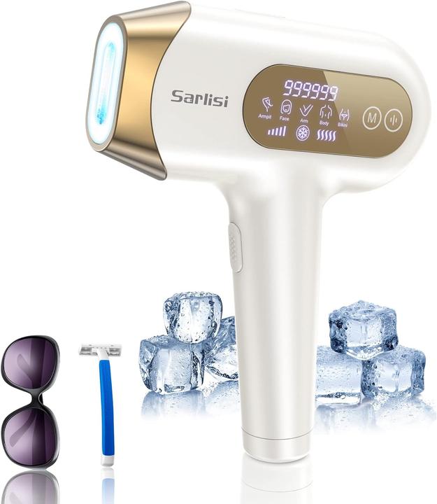 Actual product image Sarlisi Laser hair removal device