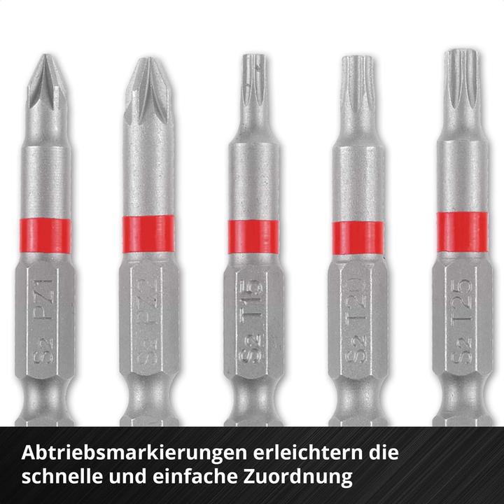 Produktbild Einhell Bit-Set, 118623, Karabiner, 10-teilig