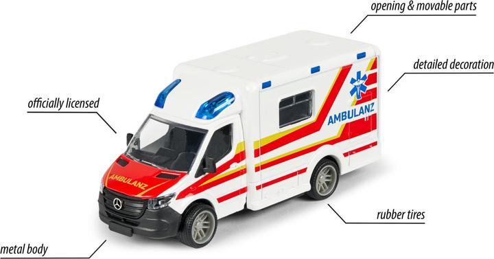 Produktbild Majorette Mercedes-Benz Sprinter Ambulance
