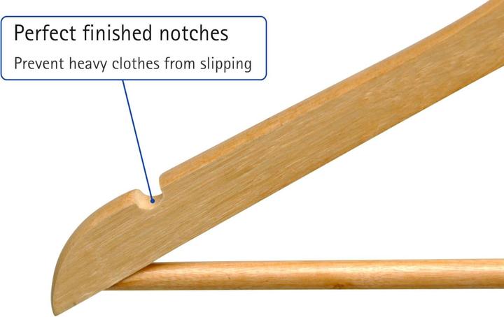 Productafbeelding Maul Kleerhanger hout (8x)