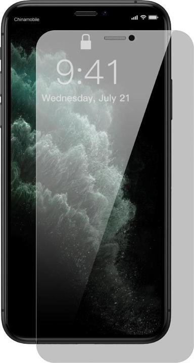 Actual product image Baseus All-glass Porcelain Crystal Dust-proof Anti-peeping Film for iP11 (1 pcs., Apple iPhone 11, Apple iPhone XR)