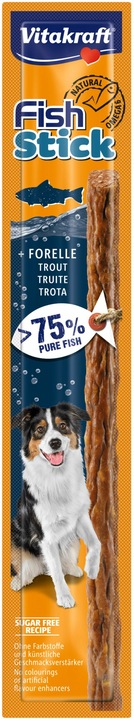 Produktbild Vitakraft Fisch Stick & Forelle (Adult, 1 Stk., 15 g)