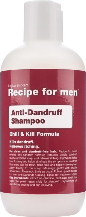 Image du produit Recipe for men Shampooing antipelliculaire (250 ml, Shampoing liquide)
