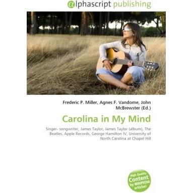 Carolina in My Mind, Fachbücher