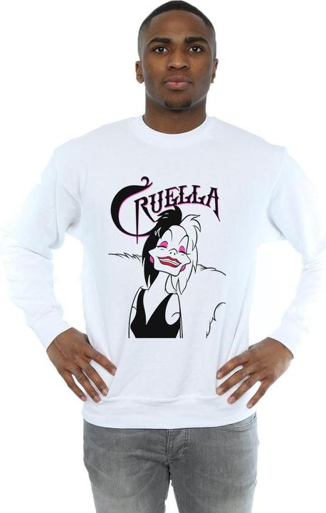 Immagine prodotto Disney Cruella De Vil Evil Smile Felpa Uomo (5XL)