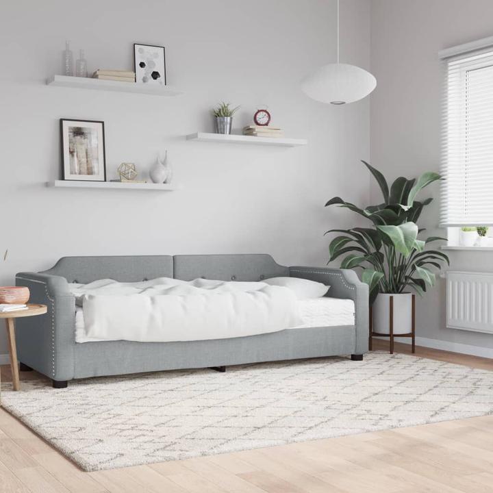 Produktbild vidaXL Tagesbett mit Matratze (90 x 200 cm)