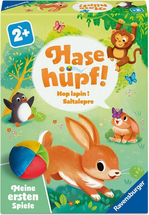 Image du produit Ravensburger Saute, lapin! (Allemand, Français, Italien)