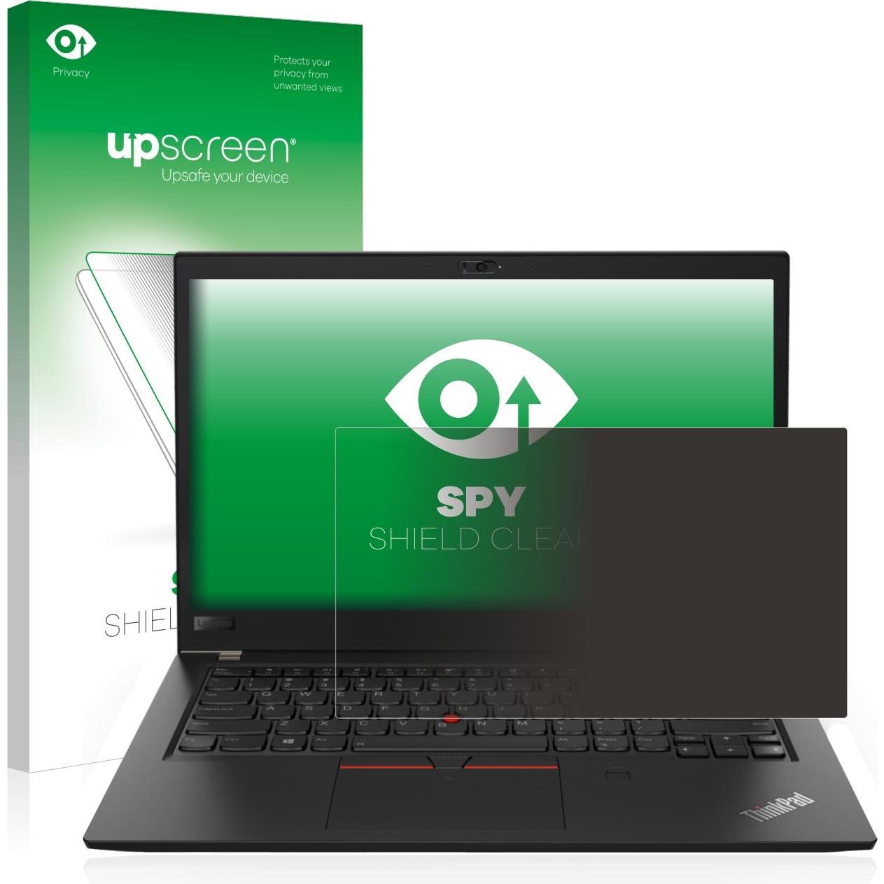 upscreen Spy Shield Blickschutzfolie (35.60", 16 : 9), Notebook Schutzfolie