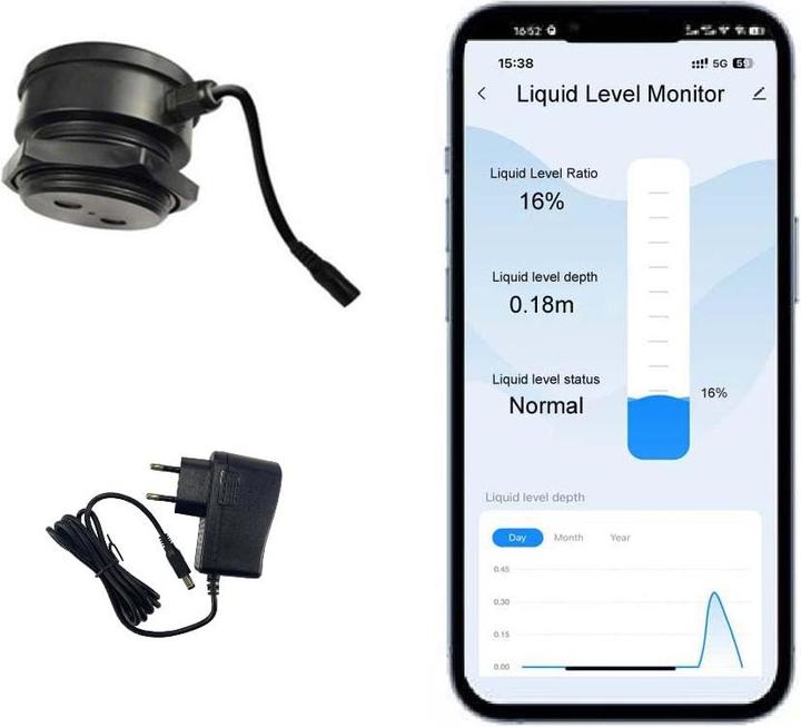 EPT Tech Smart Ultraschall-Ölstandssensor