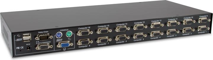Actual product image LevelOne Level One KVM-3216 16-Port PS/2-USB VGA KVM Switch