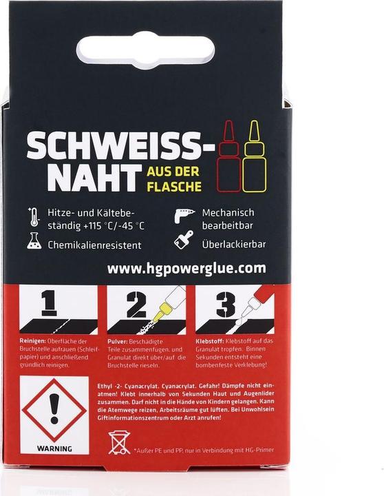Immagine prodotto HG Powerglue Saldatura dalla bottiglia (20 g)