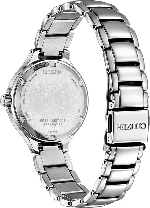 Actual product image Citizen EW2680-84N Eco-Drive Titanium Ladies 31mm 10ATM (Analogue wristwatch, 31 mm)