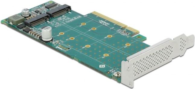 Image du produit Delock Carte PCI Express x8 vers 2 x NVMe M.2 interne clé M