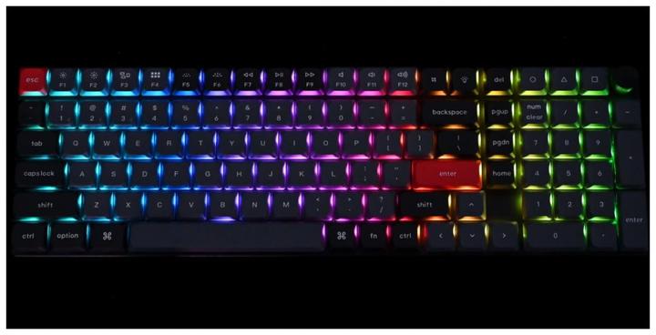 Produktbild Keychron K17 Pro Gateron RGB Backlight Blue Switch (Eng. Int., Kabellos)