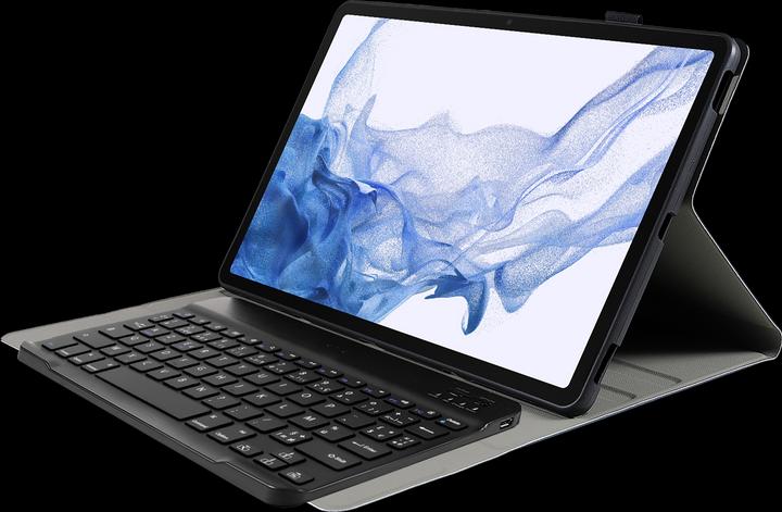 Cazy Tastatur Hülle Kompatibel mit Samsung Galaxy Tab S8+ - Schutz Etui mit magnetisch Abnehmbarer (Galaxy Tab S8+)