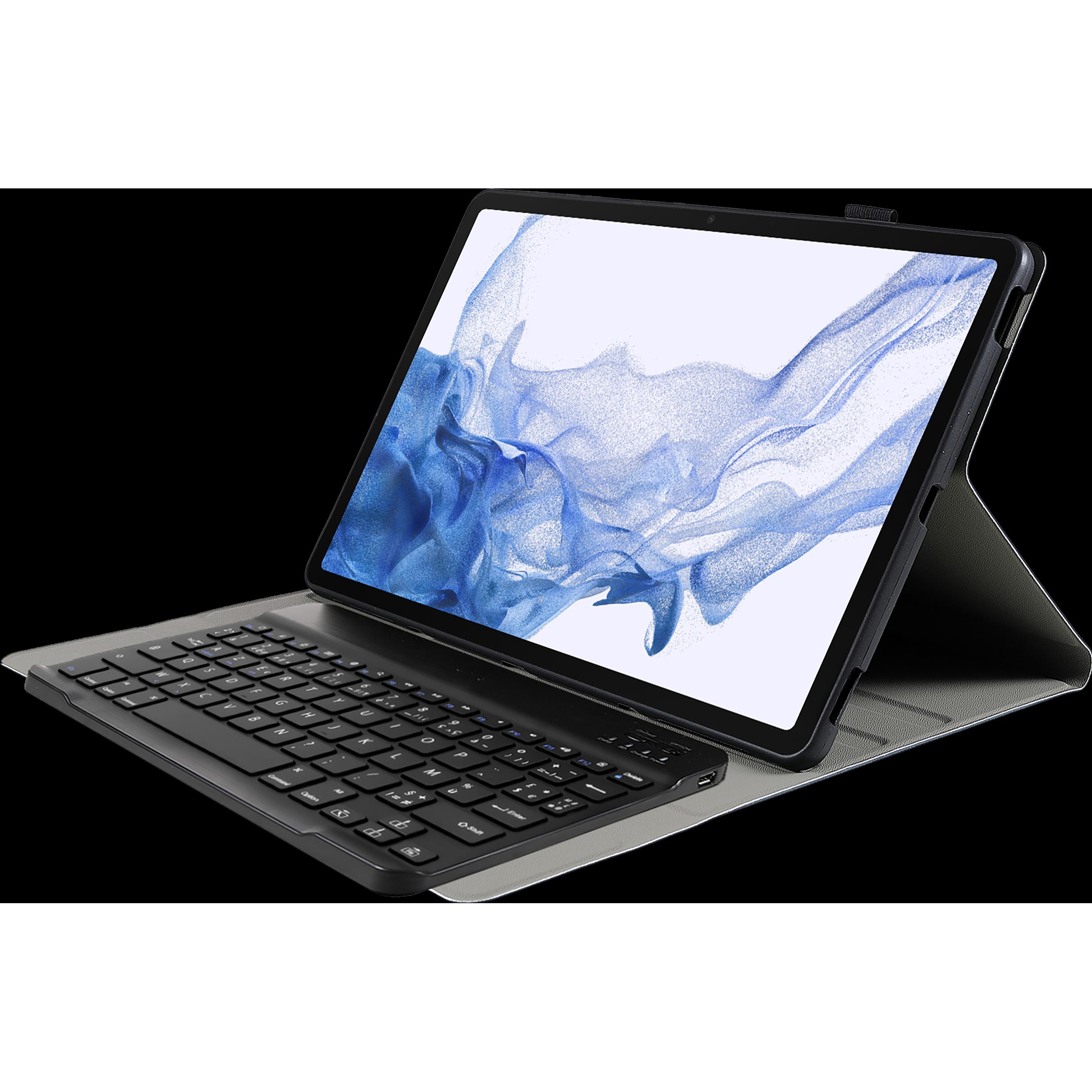 Cazy Tastatur Hülle Kompatibel mit Samsung Galaxy Tab S8+ - Schutz Etui mit magnetisch Abnehmbarer (Galaxy Tab S8+), Tab...