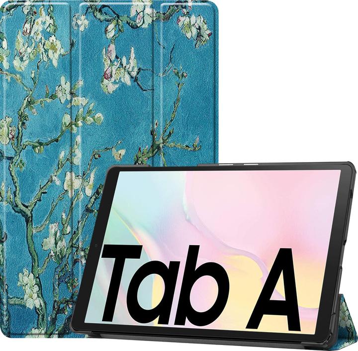 Lobwerk Cover for Samsung Galaxy Tab A7 SM-T500 T505 Smart Cover case with stand function and auto (Samsung Galaxy Tab A7)