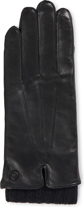Produktbild Cash-Mere Lederhandschuhe mit Pulswärmer und Touchscreen tauglich (M)