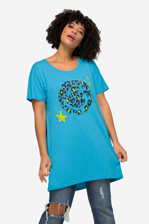 Produktbild Angel of Style T-Shirt, oversized, Smiley, Rundhals, Halbarm (44)