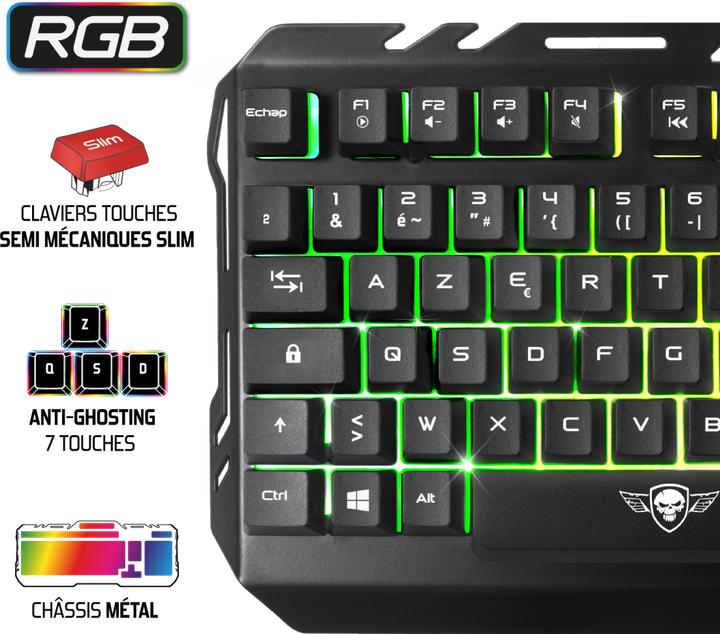 Produktbild Spirit Of Gamer Pro Mk5 Pack 3 in 1 (CH, Kabelgebunden)