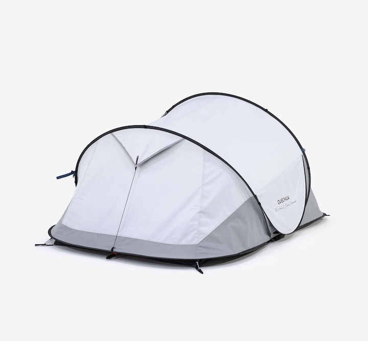 Immagine prodotto Quechua Tenda da campeggio - 2 Seconds Fresh & Black per 2 persone (Tenda pitching, 4 kg, 2 persone)