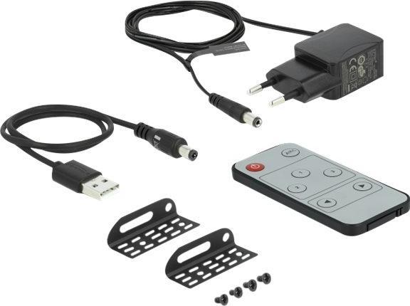 Actual product image Delock Switch 3 Port HDMI, incl. Audio Extractor HDMI