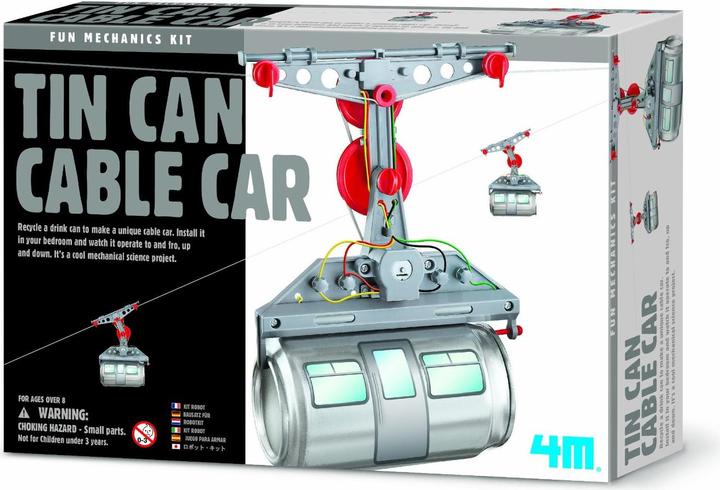 Actual product image 4M Tin Can Cable Car