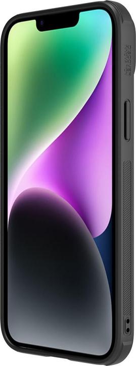 Actual product image Nillkin CamShield Leather S Case iPhone 14 Cover with Black Camera Cover (Apple iPhone 14)