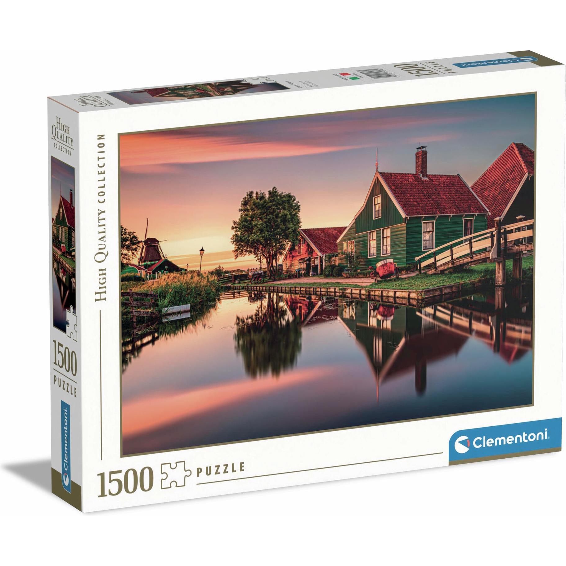Clementoni Puzzle Zaanse Schans g (1500 Teile) (320.31696)