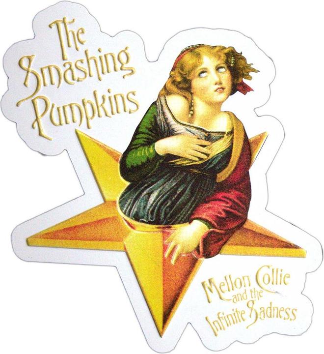 Universal Textiles Mellon Collie And The Infinite Sadness Goffrato Magneti da Frigo