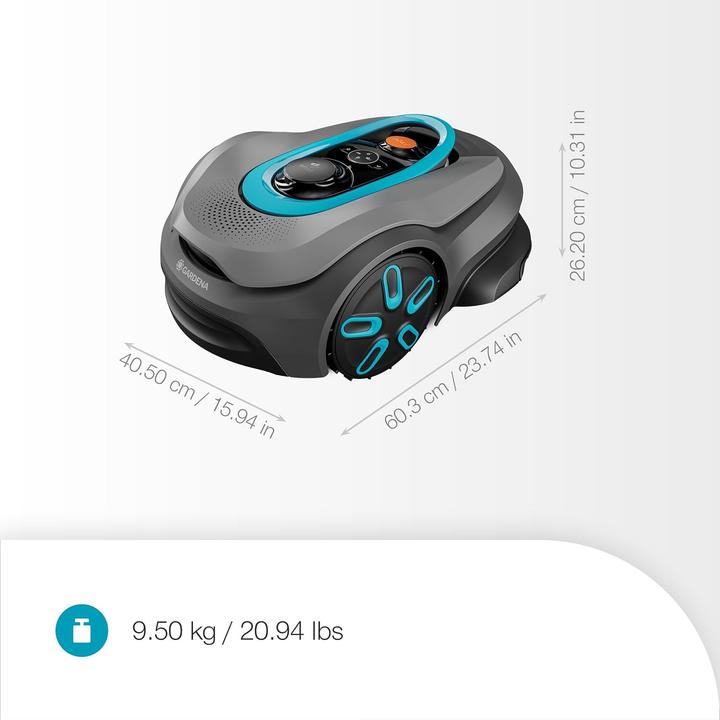 Actual product image Gardena Mähroboter smart SILENO sense 600 m² (600 m², Without boundary wire)