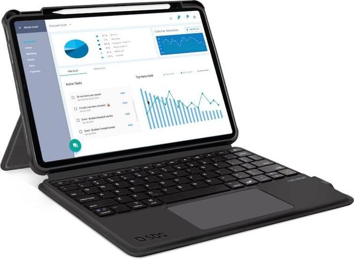 Actual product image SBS Book Pro Keyboard iPad 10.9/11" black (IT, Universal)