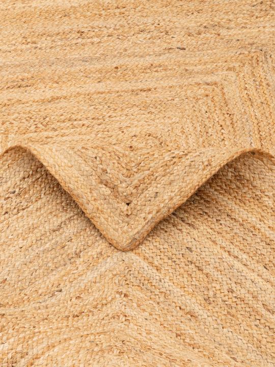 Produktbild Pergamon Naturfaser Handgefertigt Jute Teppich Nele (190 x 290 cm)